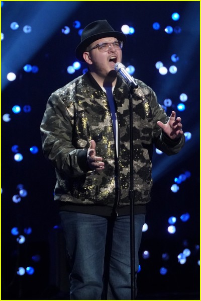 Christian Guardino on American Idol season 20