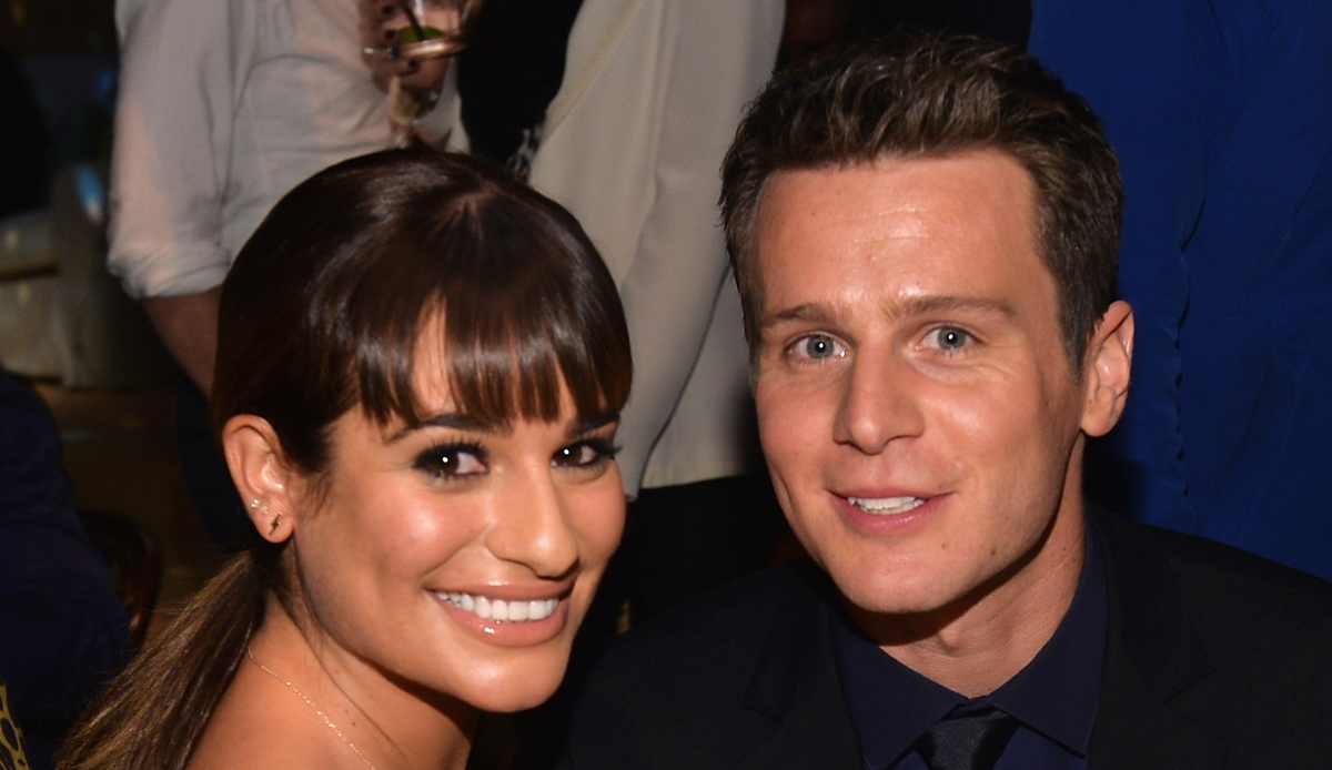 Lea Michele Offers to Be Jonathan Groff’s Surrogate If He Ever Wants a
