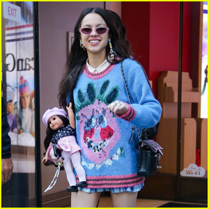 Olivia Rodrigo Visits the American Girl Doll Store During a Day Out in NYC