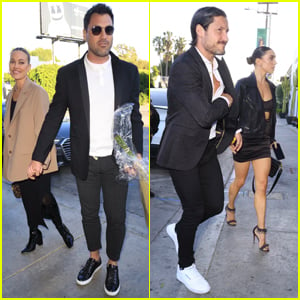 Maksim & Val Chmerkovskiy Double Date with Their Wives in West Hollywood!