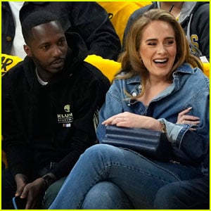 Adele Sits Courtside with Boyfriend Rich Paul at NBA Playoffs Game