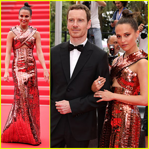 Alicia Vikander & Michael Fassbender Couple Up For 'Irma Vep' Premiere at Cannes