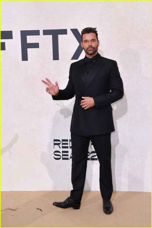 Ricky Martin at the amfAR Gala in Cannes