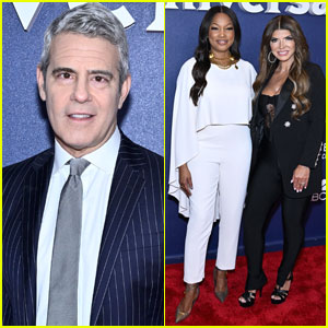 Andy Cohen is Joined by Garcelle Beauvais, Teresa Giudice, & More Bravo Stars at NBC Upfronts 2022