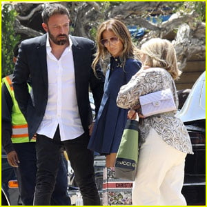 Jennifer Lopez & Ben Affleck Step Out for Lunch with Her Mom in Malibu