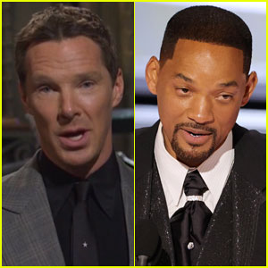 Benedict Cumberbatch Jokes About Being 'Beat' by Will Smith at Oscars 2022 in 'Saturday Night Live' Monologue - Watch