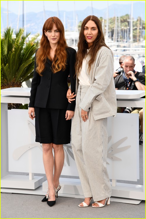Riley Keough et Gina Gammell au Festival de Cannes