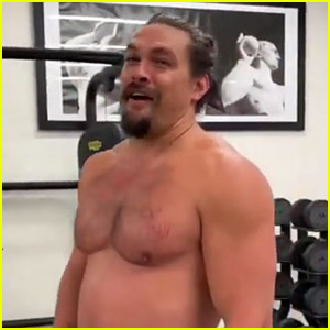 Jason Momoa Is Back in the Gym for First Time Since Hernia Surgery - Watch Exclusive Video!