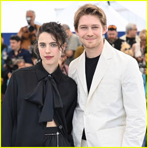 Joe Alwyn & Margaret Qualley Strike a Pose at 'The Stars At Noon' Photo Call in Cannes