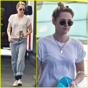 Kristen Stewart Keeps Things Cool & Casual While Out Running Errands