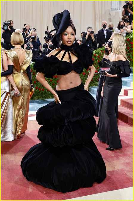 Normani on the 2022 Met Gala red carpet