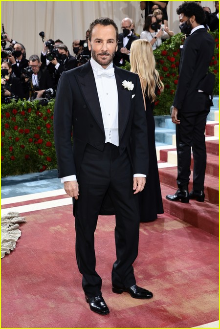 Tom Ford on the 2022 Met Gala red carpet