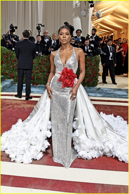 Gabrielle Union on the 2022 Met Gala red carpet
