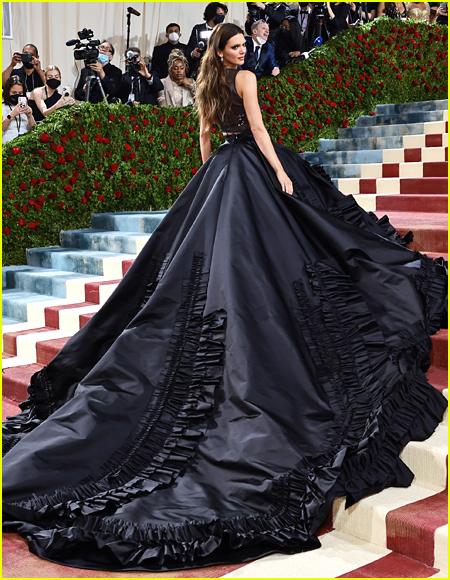 Kendall Jenner on the 2022 Met Gala red carpet
