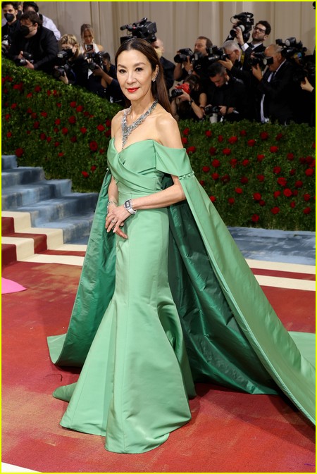 Michelle Yeoh on the 2022 Met Gala red carpet