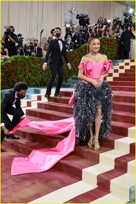 Ashley Park on the 2022 Met Gala red carpet