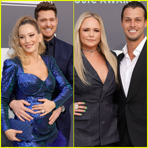 Michael Buble Cradles Pregnant Wife Luisana's Pregnant Belly at Billboard Music Awards 2022
