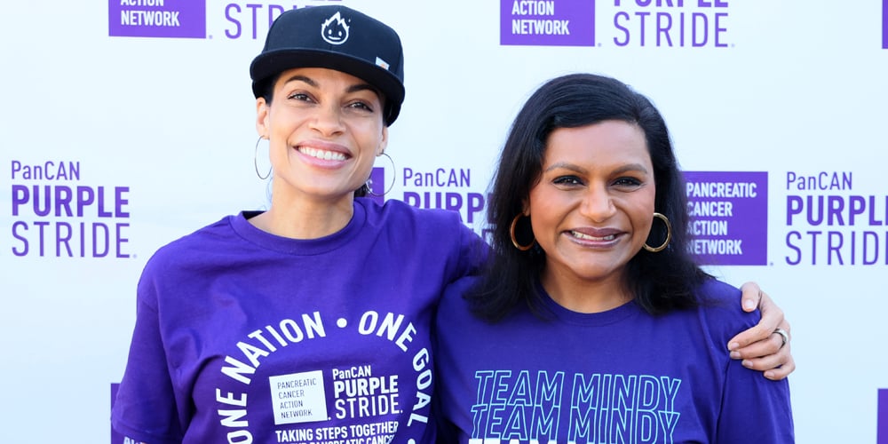 Mindy Kaling & Rosario Dawson Team Up For Pancreatic Cancer Awareness Walk in LA | Brad Rutter, Jean Trebek, Mindy Kaling, Nicky Trebek, Rosario Dawson - Vimarsana News