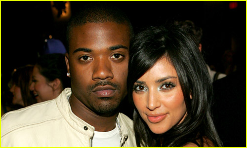 Ray J and Kim Kardashian photo