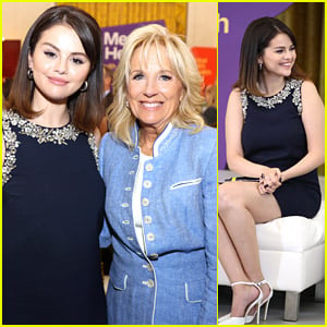 Selena Gomez Speaks On Her Own Mental Health Journey During Youth Forum with First Lady Jill Biden