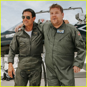 Tom Cruise Terrifies James Corden on Wild Ride in 'Top Gun' Fighter Jet - Watch!
