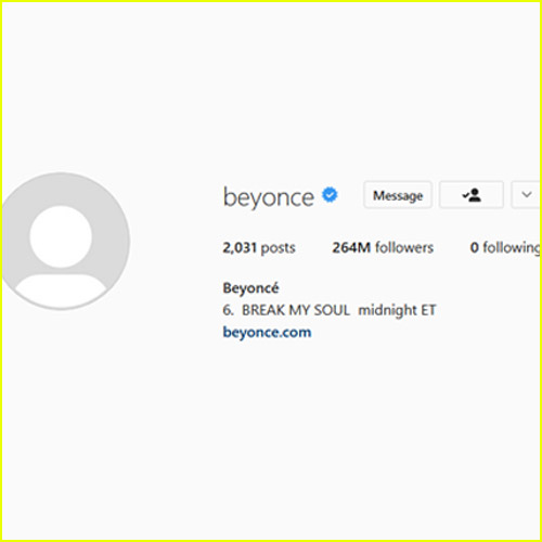 Beyonce's Instagram Screen Grab of the Announcement