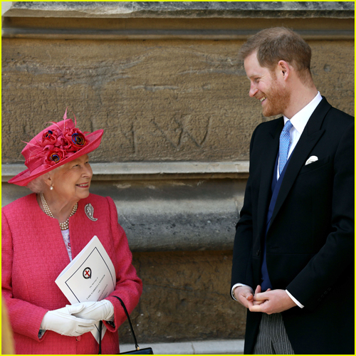 Queen Elizabeth and Prince Harry