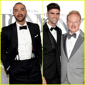Jesse Williams, Jesse Tyler Ferguson, & 'Take Me Out' Stars Attend Tonys 2022 After Show Closing