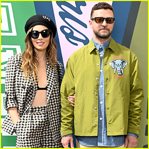 Justin Timberlake & Jessica Biel Couple Up For Their Third Fashion Show at Paris Fashion Week