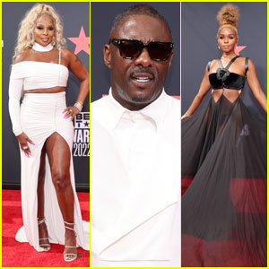Mary J. Blige, Idris Elba, Janelle Monae, & More Step Out for BET Awards 2022