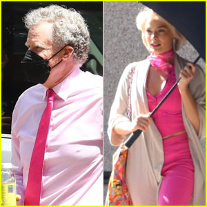 Will Ferrell Arrives on 'Barbie' Set to Film Some Scenes with Margot Robbie