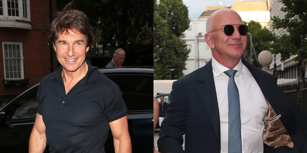 Tom Cruise Spotted Out to Dinner in London with Jeff Bezos! | Jeff Bezos, Lauren Sanchez, Tom Cruise - Vimarsana News