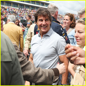 Tom Cruise Celebrates 60th Birthday at British Grand Prix 2022