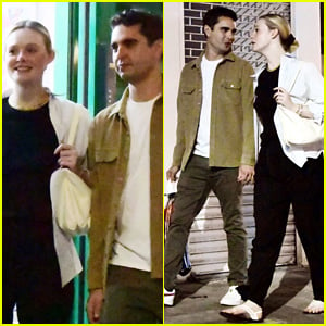 Elle Fanning and Max Minghella are still going strong! 