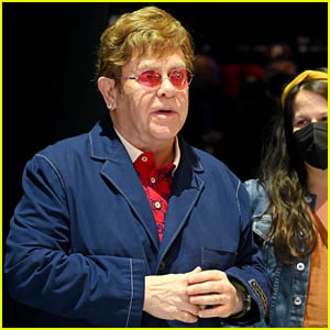 Elton John Visits the Cast of His New Musical, 'The Devil Wears Prada'