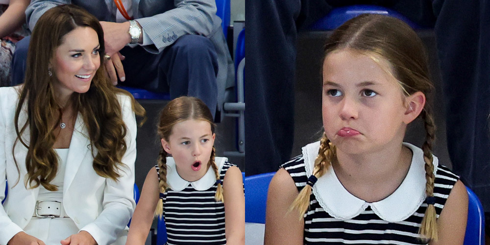 Princess Charlotte Joins Kate Middleton & Prince William for