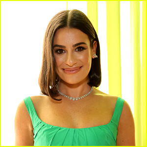 Lea Michele Poses Outside 'Funny Girl' Theater, Recreating a Rachel Berry Moment from 'Glee'