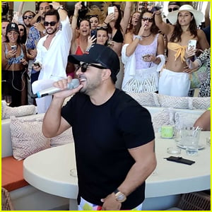 Luis Fonsi Gives Impromptu Performance of 'Despacito' During Mykonos Vacation With Wife Agueda Lopez