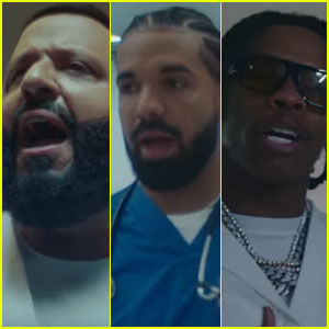 DJ Khaled, Drake, & Lil Baby Put Their Own Spin on Bee Gee's 'Staying Alive' - Watch the Music Video!