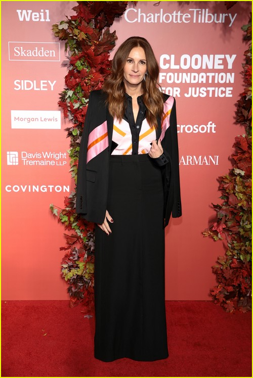 Julia Roberts at the Clooney Foundation Albie Awards