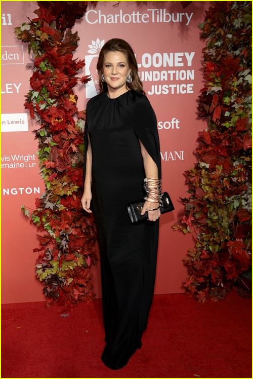 Drew Barrymore at the Clooney Foundation Albie Awards