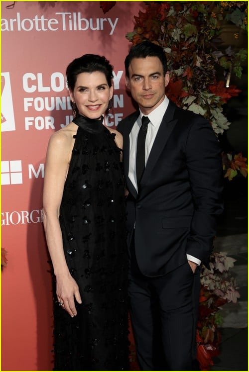 Julianna Margulies and Keith Lieberthal at the Clooney Foundation Albie Awards