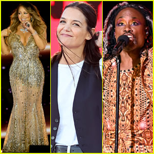 Mariah Carey, Katie Holmes, & More Hit the Stage for Global Citizen Festival 2022 in NYC