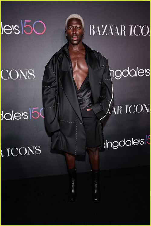 Moses Sumney at Harper's Bazaar Icons Party 2022