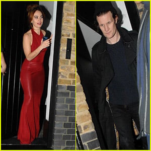 Exes Lily James &amp; Matt Smith Party the Night Together with Lots of Celebs at BFI London Film Festival Gala