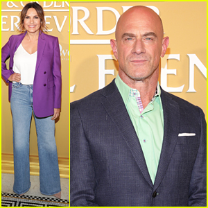 Mariska Hargitay Jokes About Being Christopher Meloni's 'Work Wife' at 'Law & Order' Premiere Event