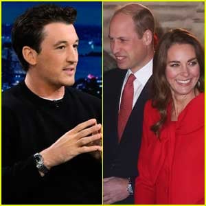 Miles Teller Explains How He Broke Royal Protocol When Meeting Prince William & Kate Middleton - Watch Now!