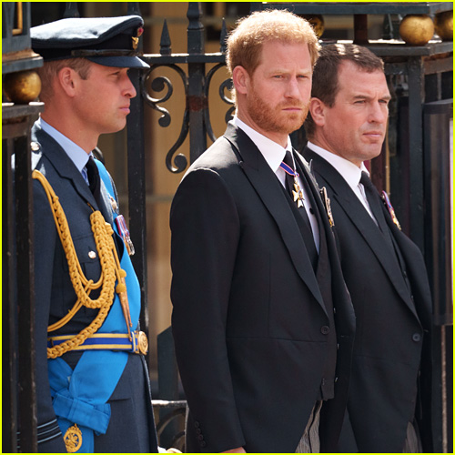 Prince Harry Prince William Peter Phillips