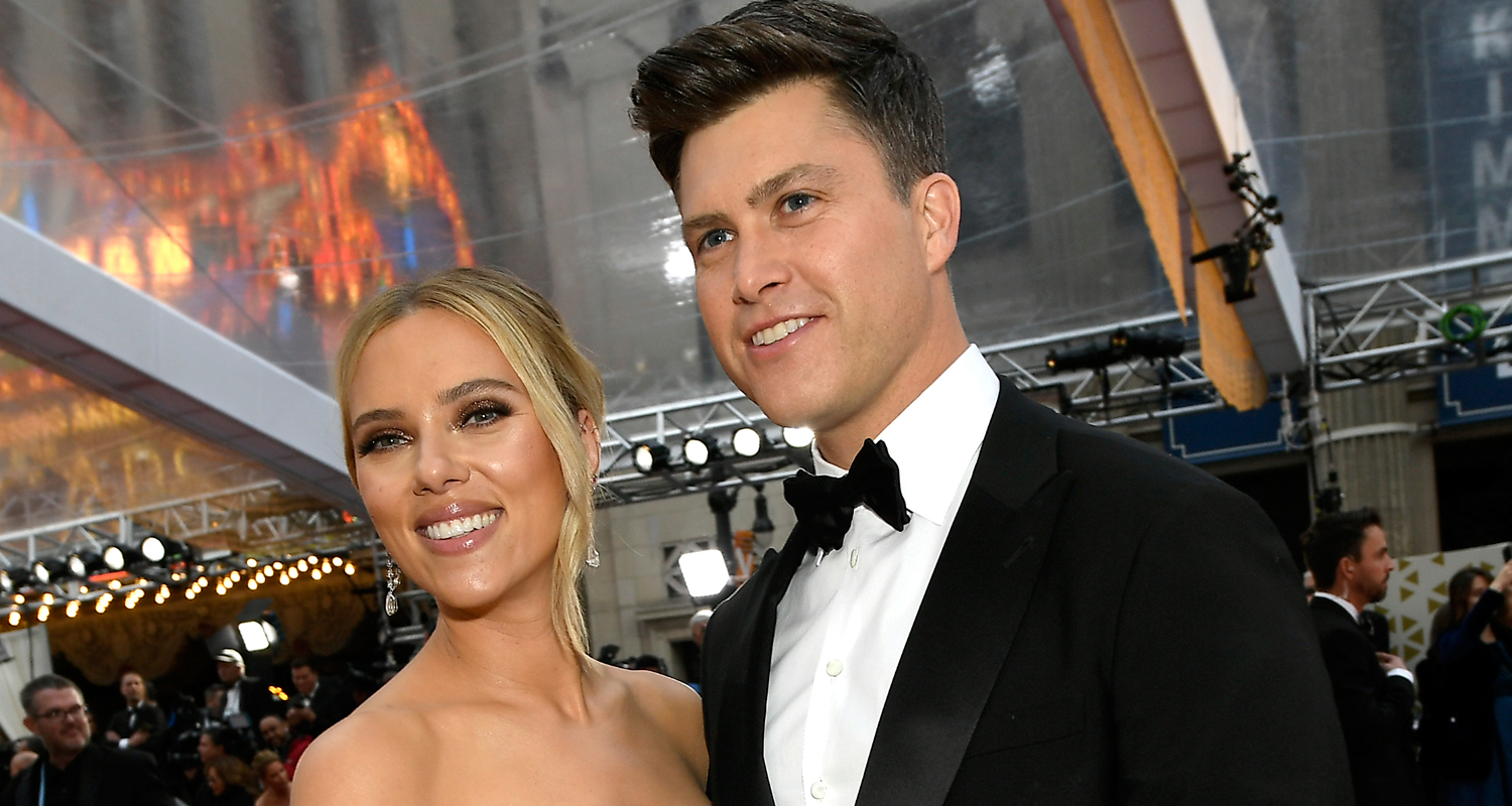 Scarlett Johansson Explains Why She & Colin Jost Named Their Son Cosmo ...