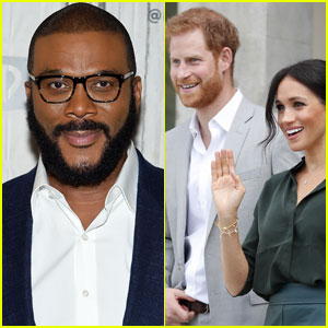 Tyler Perry Explains Why He Offered Prince Harry & Meghan Markle His Home During Their 'Difficult Time'